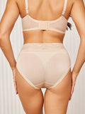 SilkSilky UK Silk Knitted Panty Beige 004