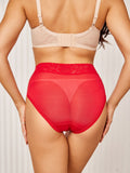 SilkSilky UK Silk Knitted Panty Red 004