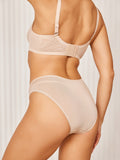 SilkSilky UK Silk Knitted Panty Beige 002