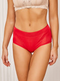 SilkSilky UK Silk Knitted Panty Red 001