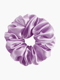 SilkSilky UK 19Momme Pure Silk Scrunchie Lavender 003