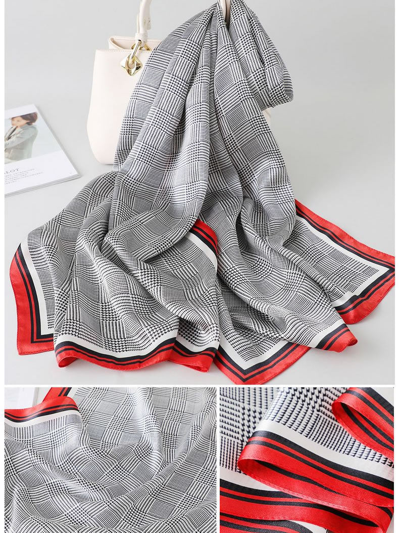 [P028] SilkSilky-UK Pure Silk Scarf 002
