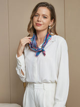 [P049] SilkSilky-UK Pure Silk Scarf 004