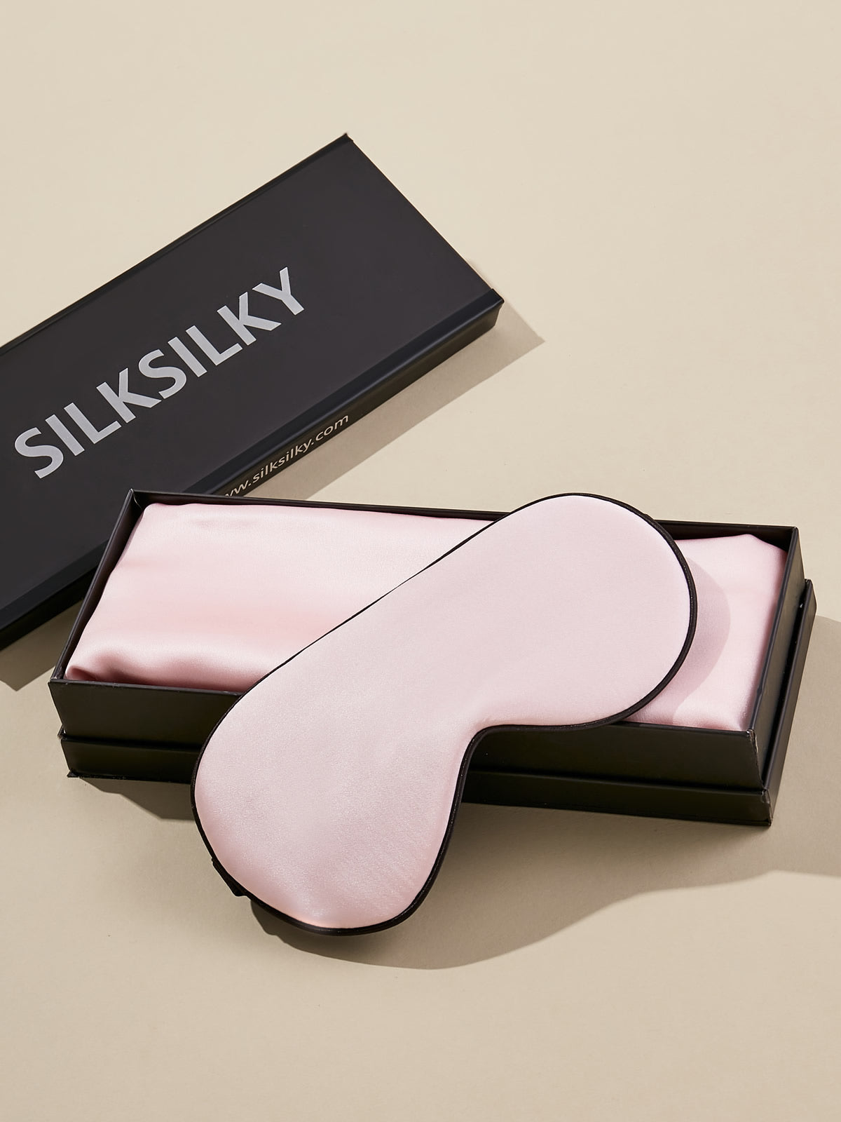 [Pink] SilkSilky-UK 19Momme Pure Silk Pillowcase Set 001