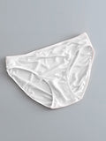 SilkSilky UK Silk Knitted Panty White 006