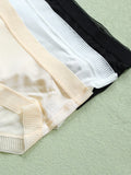 SilkSilky UK Silk Knitted Panty Beige 006